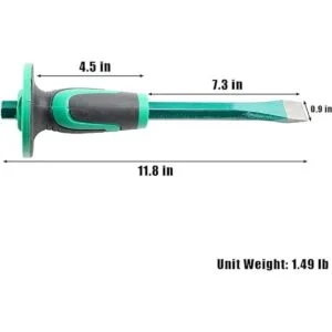 Genubi Cincel para mampostería con protector de mano_3