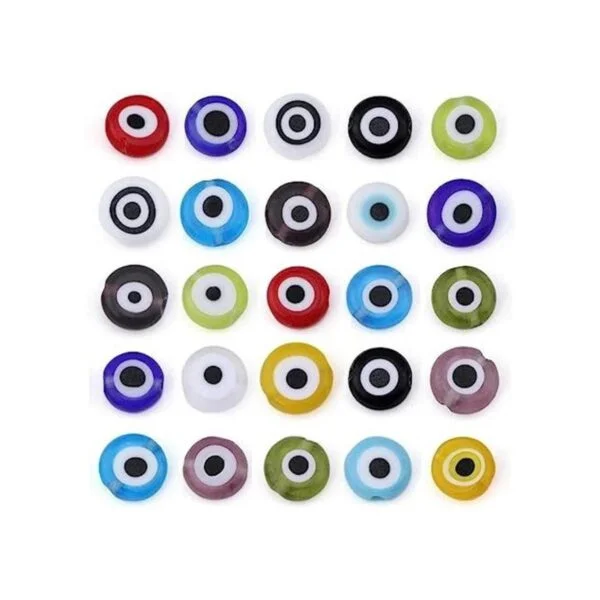 COIRIS 140 cuentas de cristal multicolor contra el mal de_1