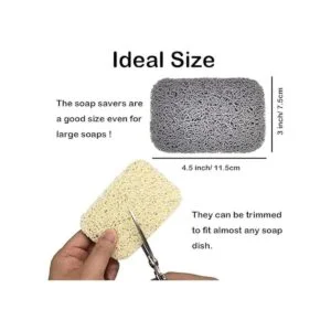 FUTGLOBAL Juego de 6 bolsas de jabón y ahorro de jabón_4