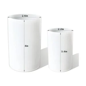 Moldes cilíndricos para hacer velas moldes de silicona de_3