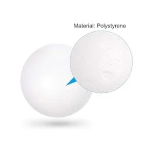 uxcell 25 bolas de espuma de poliestireno blanco de 1.5_4