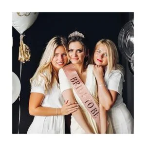 Bride To Be Kit de corona de novia y novia decoración de_2