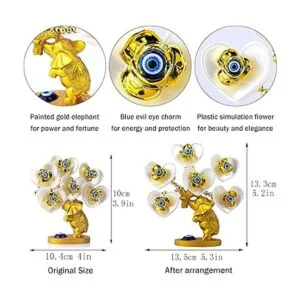 rbol de dinero de ojo malvado azul con figura de elefante_2