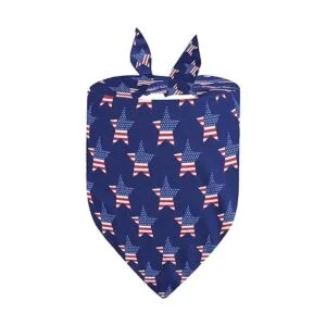 Tinsow 2 bandanas lavables para perros con la bandera_5