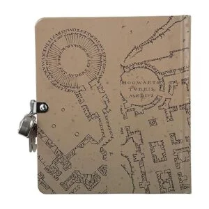 Harry Potter Mischief Managed Marauders Map Diario para_2