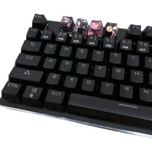 Juego de 4 teclas teclas PBT subcritas de 5 lados teclas_3