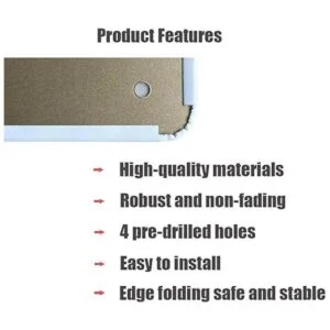 Dreacoss Letrero de metal estilo retro póster de la_2