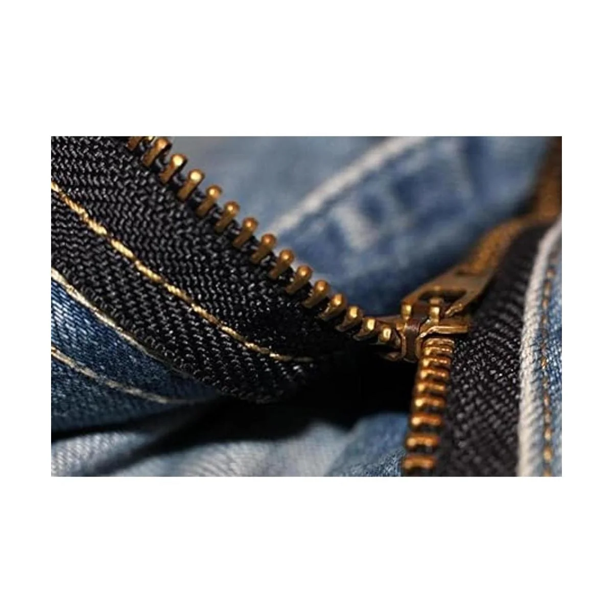 Chaqueta de latón de 12.0 in con cremallera negra para_5