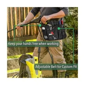 UNCO Delantal de cintura para herramientas de jardinería_6