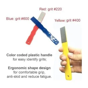 DMD Diamond Coded Color Mini Diamond Hone Kit 3Grits_3