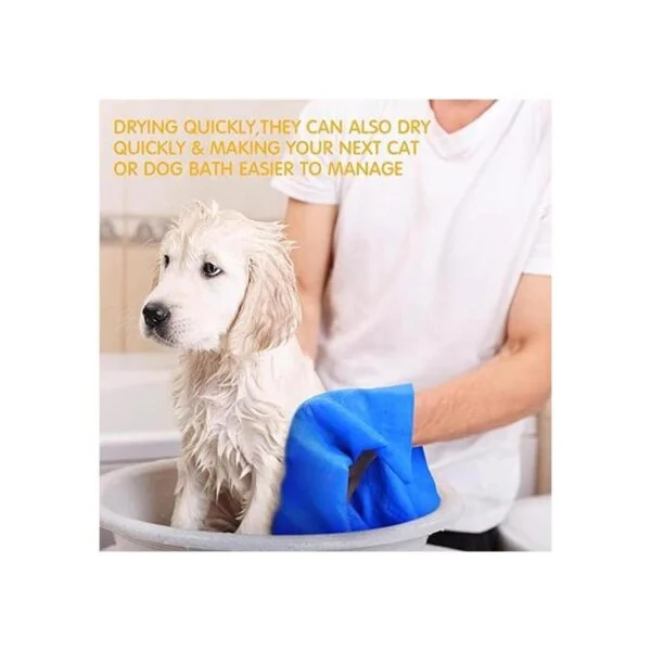 3 piezas absorbente toalla de baño de perro toalla de baño_6