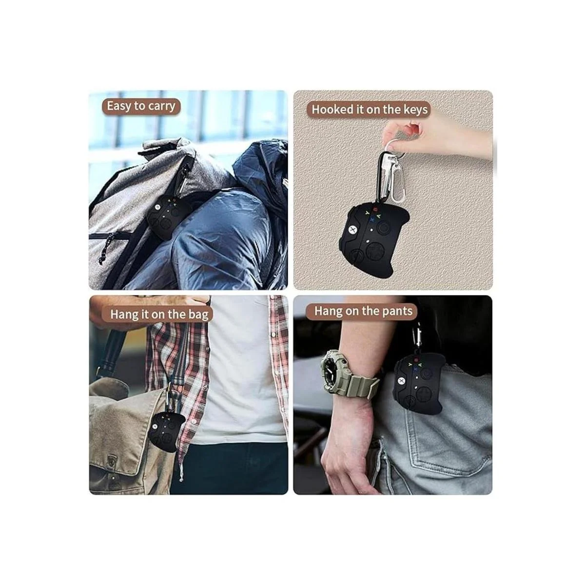 WQNIDE Funda para Airpods Pro juego de accesorios 6 en 1_5