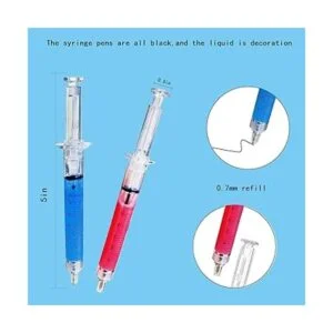 Leery Bolígrafos de jeringa de macarón bolígrafo_5