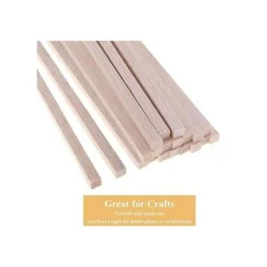Craftiff Palillos de madera de 14 pulgadas cuadrados de_5