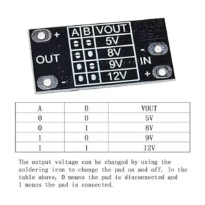 ANMBEST 10 unids mini impulso módulo 3.7 V a 5 V 8 V 9 12_4