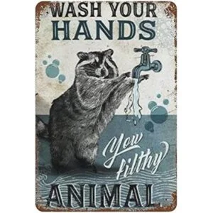 Dreacoss Letrero de metal estilo retro póster de la_1