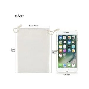 HRX Package 20 bolsas de muselina de 4 x 6 pulgadas_2