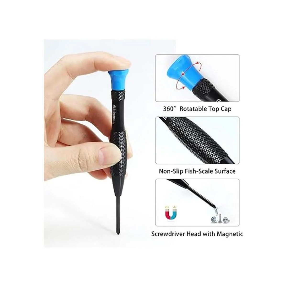 FIXITOK Juego de destornilladores 18 destornilladores_3