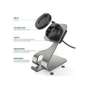 TUSITA Soporte de carga compatible con Garmin Fenix 7 7S_4