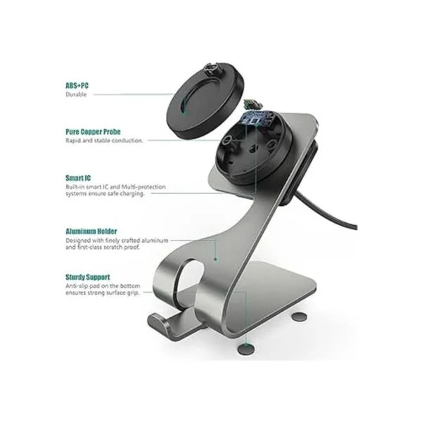 TUSITA Soporte de carga compatible con Garmin Fenix 7 7S_4
