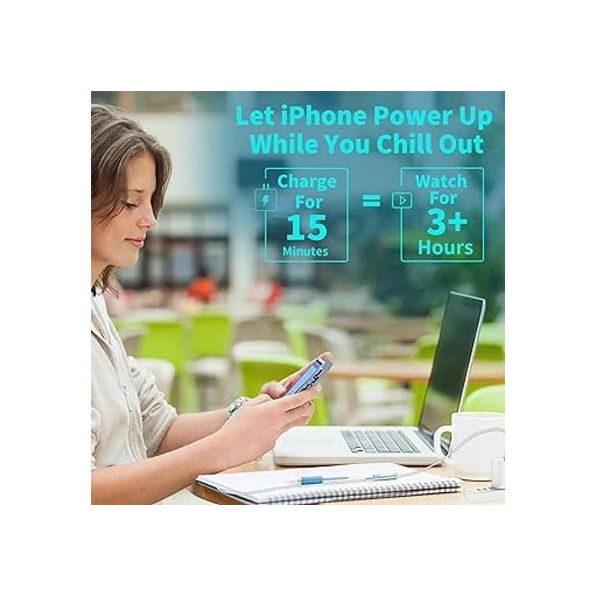 Stuffcool Cargador rápido de 20 W USB C con carga rápida_7