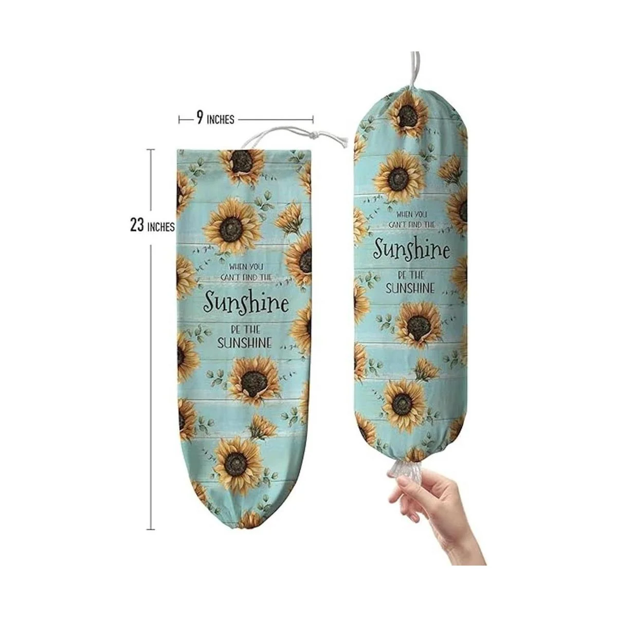 Hglian Dispensador de bolsas de plástico con diseño de_5