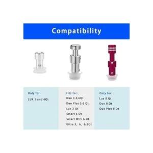 Mango de liberación de vapor piezas de repuesto de_3