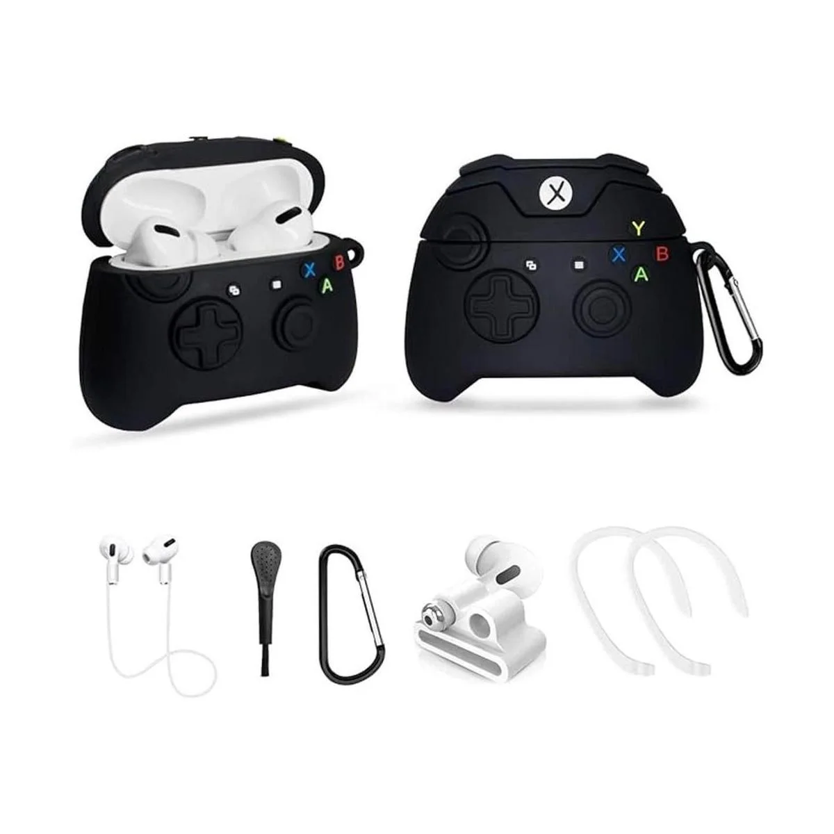 WQNIDE Funda para Airpods Pro juego de accesorios 6 en 1_1