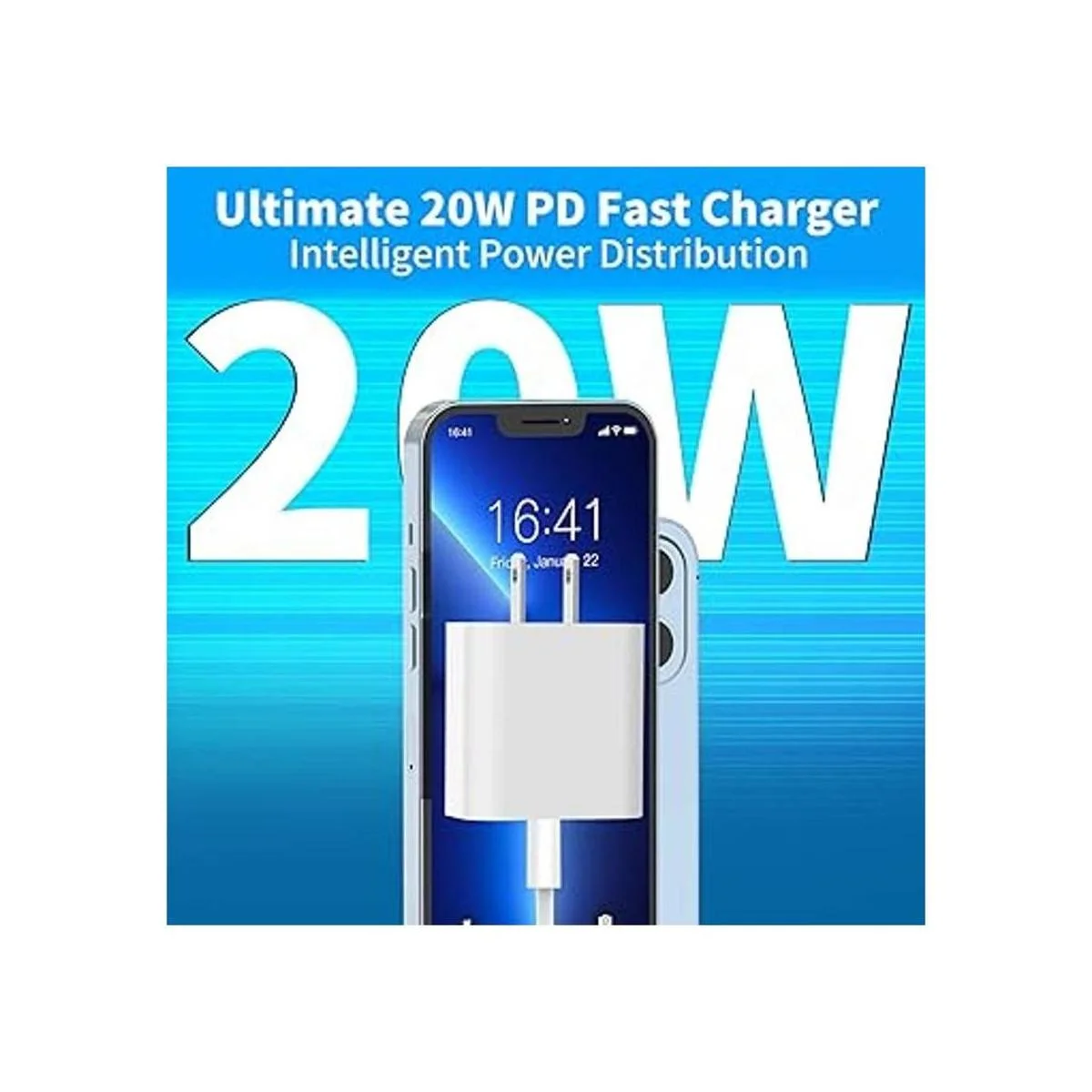 Stuffcool Cargador rápido de 20 W USB C con carga rápida_4