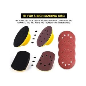 S SATC Bloque de lijado a mano de 5 pulgadas bloque de_4