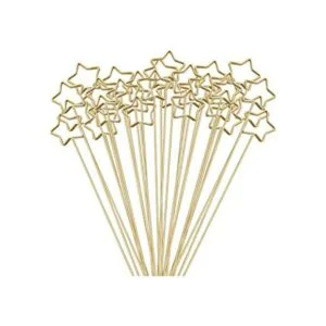 Tinsow 30 tarjeteros de metal floral para colocar_1