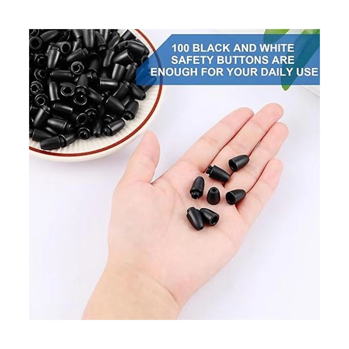 100 piezas de conectores de barril de cuentas de cierre_4