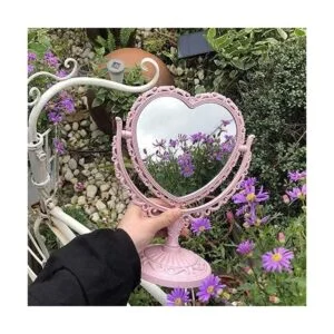 Espejo de tocador de mesa de 7 pulgadas 1x3X espejo de_7