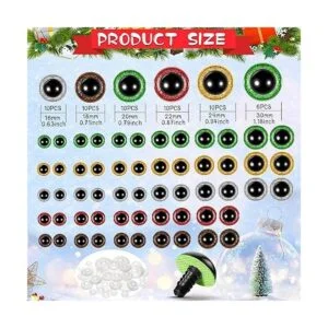 56 ojos de seguridad grandes de 0.6301.181 in para_2