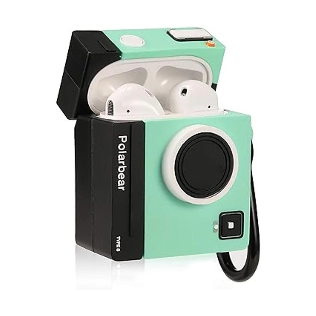 Besoar Funda para cámara verde para Airpod 12 diseño de_3