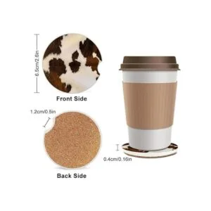 Paquete de 2 posavasos absorbentes para automóvil para_2