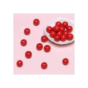 YIPLED de 0.630 in 200 cuentas de madera para_4