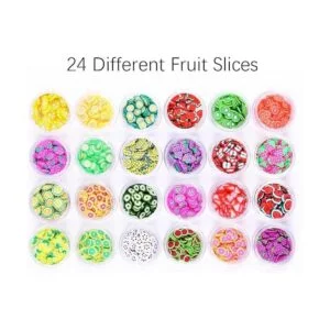 24 cajas de abalorios de rodajas de frutas para resina_2