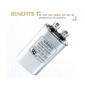 Canamax Condensador de arranque ovalado CBB65 de alta_4