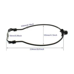 OZXNO Soporte para lámpara de 9.0 in 2 unidades_2