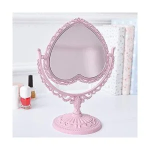 Espejo de tocador de mesa de 7 pulgadas 1x3X espejo de_4