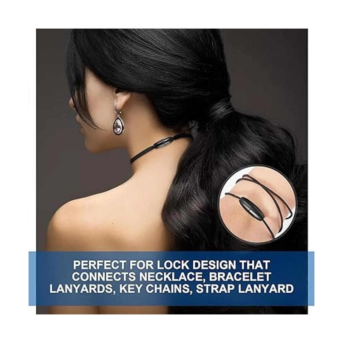 100 piezas de conectores de barril de cuentas de cierre_6