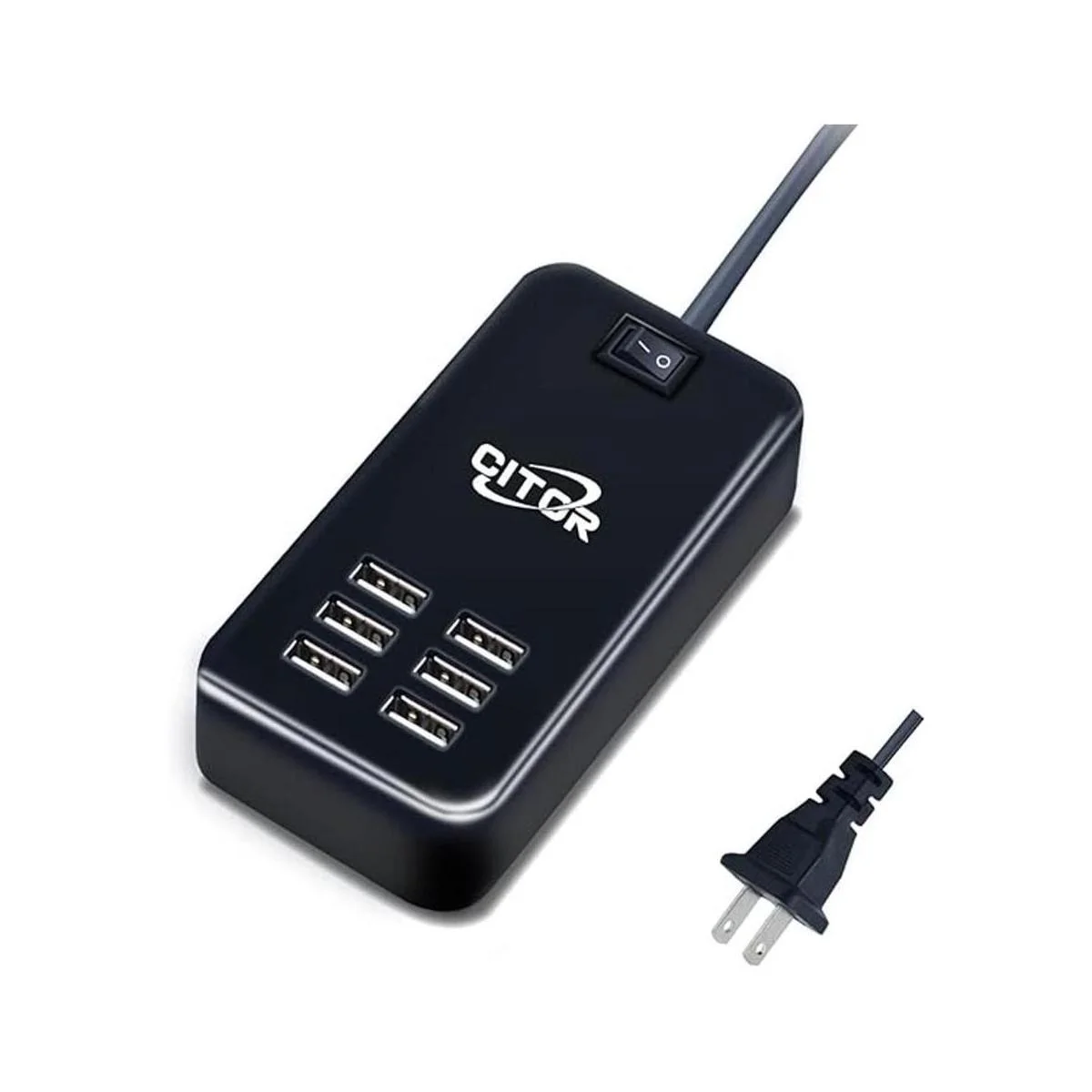 Cargador USB multipuerto estación de carga USB de 6_1