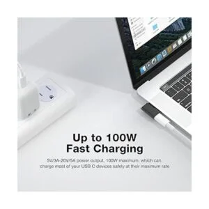 Adaptador de extensión USB C de ángulo recto UseBean_3