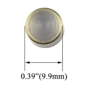 Hahiyo Tornillos de espejo de 0.394 in de diámetro_3