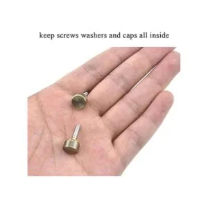 Hahiyo Tornillos de espejo de 0.394 in de diámetro_7