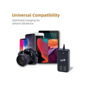 Cargador USB multipuerto estación de carga USB de 6_5