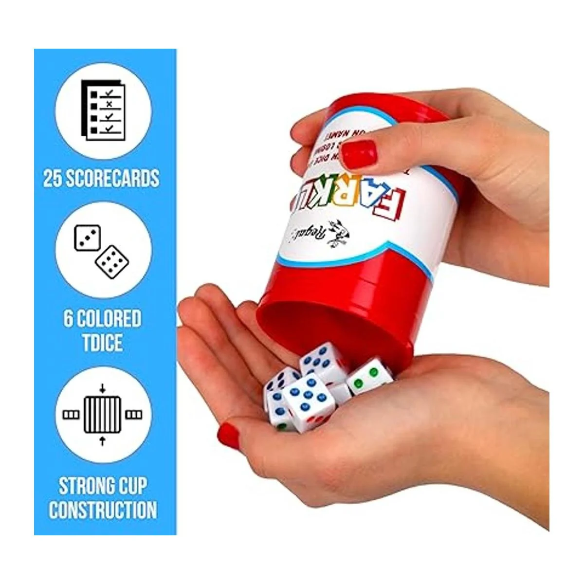 Regal Games Juego de dados Farkle Divertido juego de_5