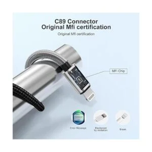 Cable de carga extra largo para iPhone de 15 pies_5