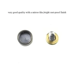 Hahiyo Tornillos de espejo de 0.394 in de diámetro_5